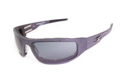 “Bagger” Gunmetal Motorcycle Sunglasses (Diamond)