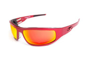 “Bagger” Red Motorcycle Sunglasses (Smooth)