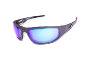 “Bagger” Gunmetal Motorcycle Sunglasses (Smooth)