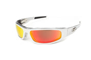 Baby Bagger Chrome Motorcycle Sunglasses (Smooth)