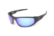 “Bagger” Black Motorcycle Sunglasses (Diamond)