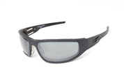 “Bagger” Black Motorcycle Sunglasses (Diamond)