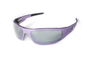 Baby Bagger Purple Motorcycle Sunglasses (Flames)